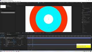 Adobe After Effect Tutorial - Basic Circle trim path motion