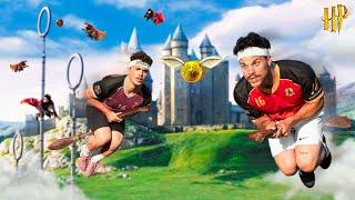 Playing QUIDDITCH in REAL LIFE *Harry Potter*