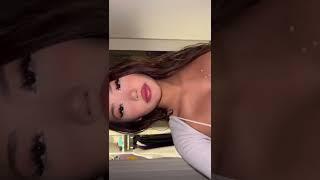 Hot teen makes a video with  cames around her mouth & tits