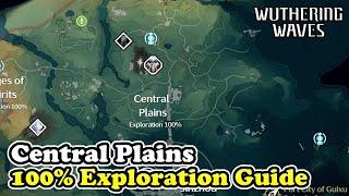 Central Plains 100% Exploration Guide Wuthering Waves (Central Plains All Chests & Collectibles)