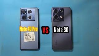 infinix note 40 pro vs infinix note 30 speed test