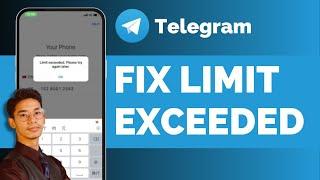 How To Fix Telegram ‘Limit Exceed, Please Try Again’ Error - Telegram Tutorial 2024 !