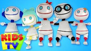 Robots Finger Family | Daddy Finger | Kids Tv Fnger Family | Fingers Family