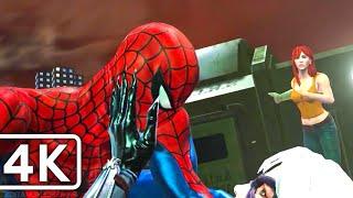 Spiderman Caught Red Handed By MJ Kissing Black Cat Scene 4K HD  | Amazing Spiderman Cheating on MJ