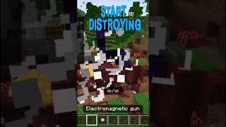 Distruction of portal  part 4 #minecraftgameplay #minecraft #youtubeshorts #unknowngaming