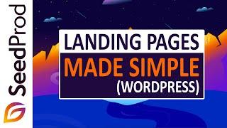 How to Create a Simple Landing Page in WordPress