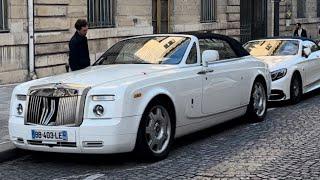 UNE ROLLS ROYCE SAISIE PAR LA POLICE !! Carspotting in Paris