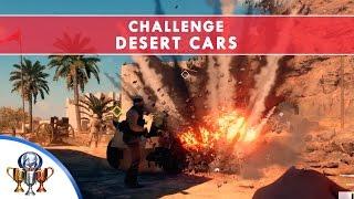 Battlefield 1 Codex Entry Challenge - Desert Cars - Destroy 3 Vehicles Undetected