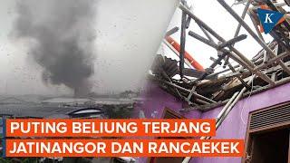 Detik-detik Puting Beliung Terjang Perbatasan Bandung-Sumedang