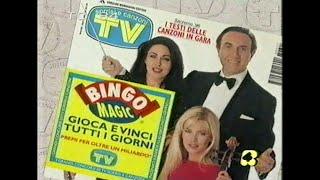 21/02/1996 - Retequattro - Spot: TV Sorrisi e Canzoni concorso Bingo Magic