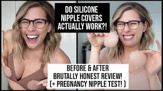 Do Silicone Nipple Covers ACTUALLY Work?! HONEST Before & After Review in Pregnancy! | xameliax