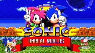 Sonic Unreal World V1.8 (Sega Genesis) - Longplay