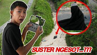 DRONE BERHASIL MENANGKAP PENAMPAKAN SUSTER NGESOT HITAM?! | Mikael Family