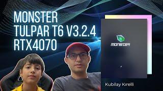 Monster Tulpar T6 V3.2.4 - RTX4070 - i7-13700HX - 16" - Oyun Bilgisayarı Kutu İçeriği & İlk Tanışma