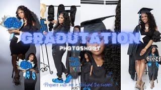 2024 GRADUATION PHOTOSHOOT !!!! (Prep with me + Vlog) |Nails, Lashes, Errands, Bts , etc |