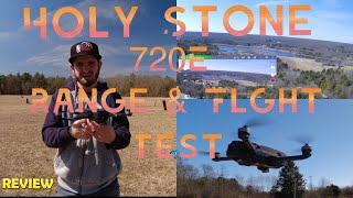 Holy Stone -720E flight & Range Test #1        #holystone #fleabagfpv