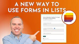How to Use the NEW Forms Experience in Microsoft Lists