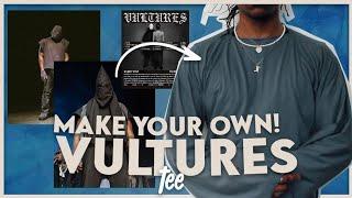 Make Your Own Kanye West Vultures Tee l A Sewing Tutorial For Beginners