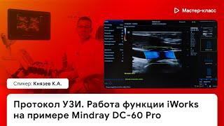 Протокол УЗИ. Работа функции iWorks на примере Mindray DC-60 Pro