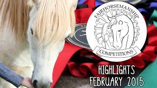 Fairhorsemanship Competitions February Highlight