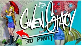 How To Paint 3D Prints (Gwen Stacy)