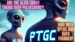 Are The Alien Grays Taking Over Pulsechain?! AMA With $pTGC And $UFO Founder!