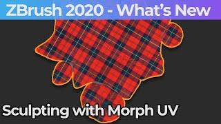 025 Zbrush 2020 Sculpting With Morph UV
