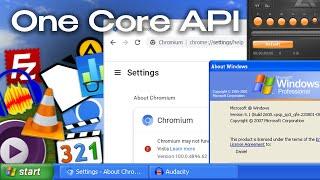 One Core API: Современные приложения в Windows XP?