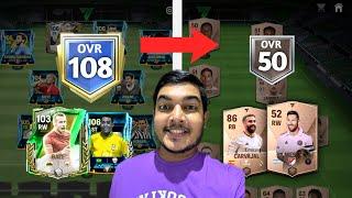 Last Video Of FC Mobile 24 - I Downgraded My Team + FC Mobile 25 New Players