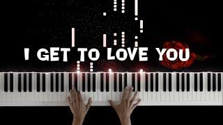  I Get to Love You Ruelle  Piano Cover Instrumental Wedding Song Hochzeit Piano Tutorial