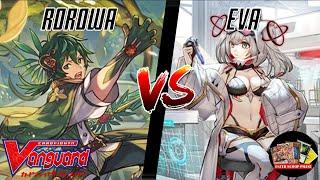 Rorowa VS Eva | Cardfight!! Vanguard Overdress Gameplay