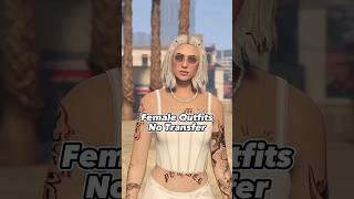 GTA 5 ONLINE Female Outfits No Transfer #gtaoutfits #gta5outfits #shorts