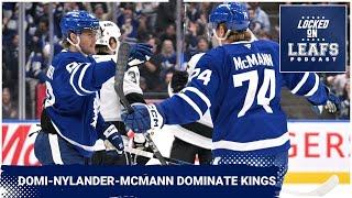 Toronto Maple Leafs power play break through, Nylander-Domi-McMann trio dominates vs. Kings