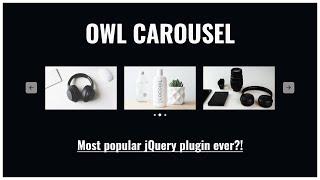 Owl Carousel Slider Tutorial | Most Popular jQuery Slider Ever?!