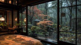 【1M VIEWS】  ️Open the window and Lie down in bed - Let the sound of rain wash away your stress