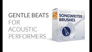 BeatBuddy Drum Machine Premium Library Content - Songwriter Brushes for Gentle Beats