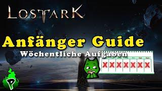 Anfänger Guide: Wöchentliche Aufgaben | Lost Ark EU | DerPyr0n