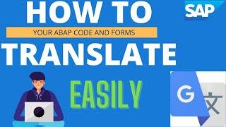 How to Translate & Modify Any ABAP Text | Translation Through SLXT | SAP Nuggets