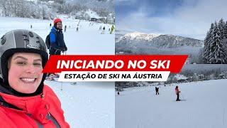 VLOG: INICIANDO NO SKI | Como é uma estação de esqui na Áustria