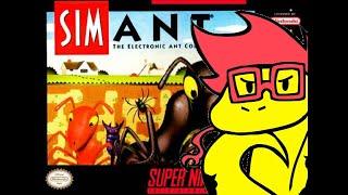 SimAnt (SNES) - Guide your ants to victory in an Ant War! | Snek's Obscure Reviews