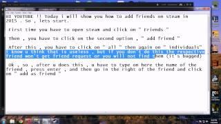 How to add steam friends 2015