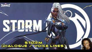 Mara Junot - Storm Character - Marvel Rivals Dialogue Voice Lines