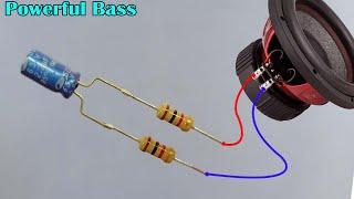 Powerful Heavy Bass Circuit || You Can Make At home || Low Pass Filter for Any Amplifier