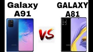 Samsung Galaxy A91 Vs Samsung Galaxy A81 Comparison | Display & More