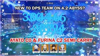 Ayato C0 & Furina C2 Semi-Carry DPS Team Showcase - New T0 DPS Team on 4.2 Abyss?