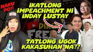 DIGONGNYO, BATO, BONG GO KAKASUHAN?? SARA LUSTA MAY IKATLONG IMPEACHMENT NA DDS**TS IYAKAN NA!!!