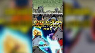 Dragon Ball Super : Manga Vs Anime - Part 2 | Future Trunks Saga