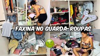 MAIS DE 3 MESES SEM LIMPAR O GUARDA ROUPA  | Limpeza e Organização