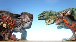 GENESIS CREATURES VS ARK DINOSAURS | Cantex