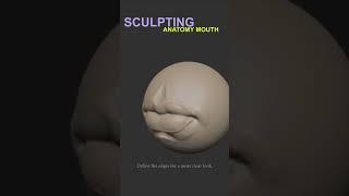 Master 3D Sculpting Anatomy | Create a Stylized Mouth for a Character in ZBrush